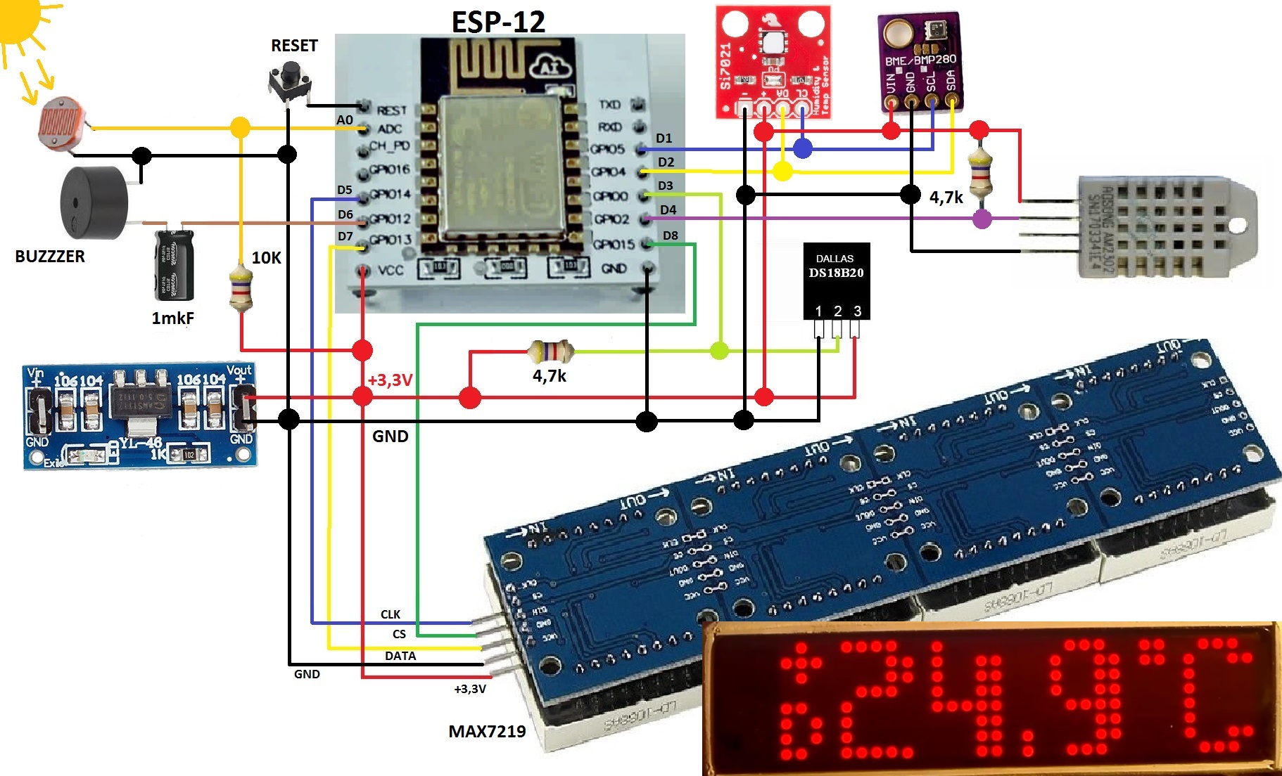 Проекты на esp32. Часы на esp8266 и max7219. WIFI часы на esp8266 и max7219. Esp12f Arduino. Часы ардуино max7219 esp8266.