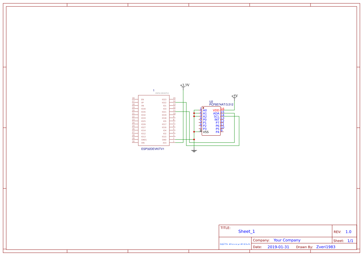 Pcf8576dt схема включения